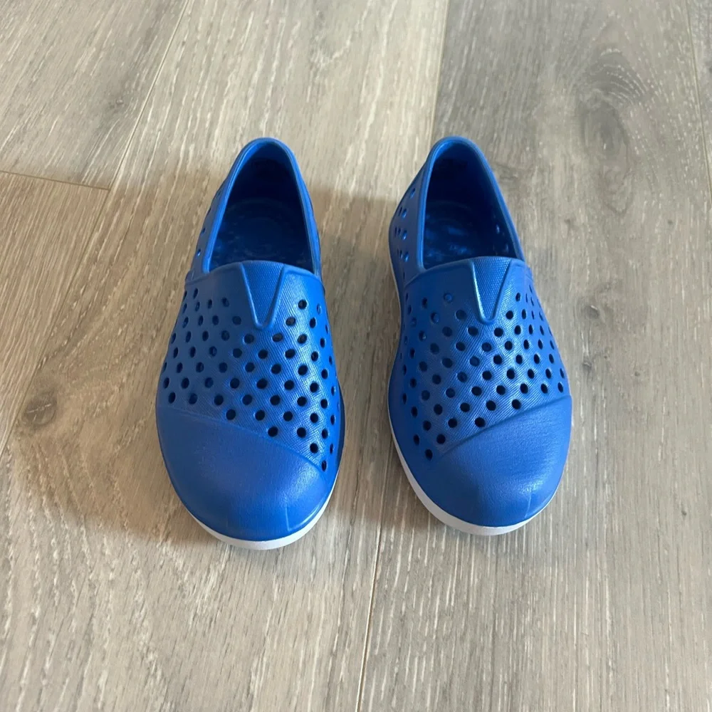 Toms Kids Blue Slip-On Shoes